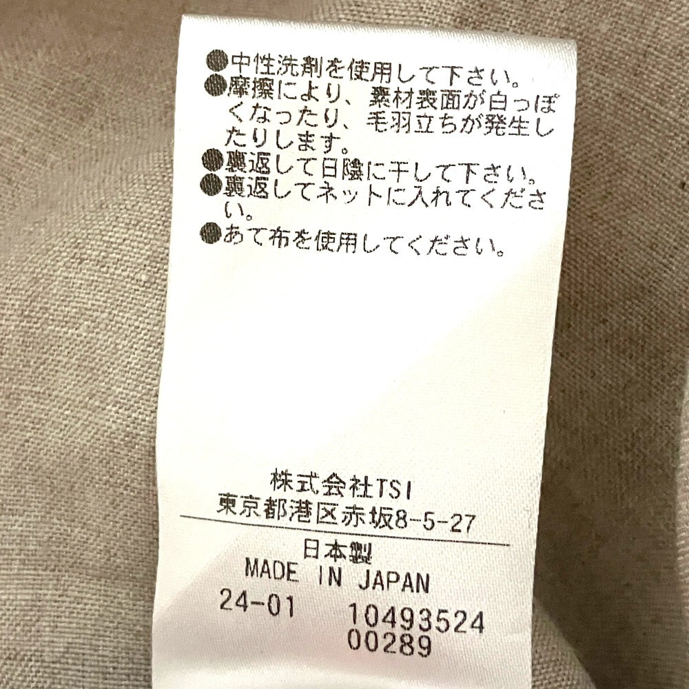 マーガレットハウエル リネン長袖シャツワンピース