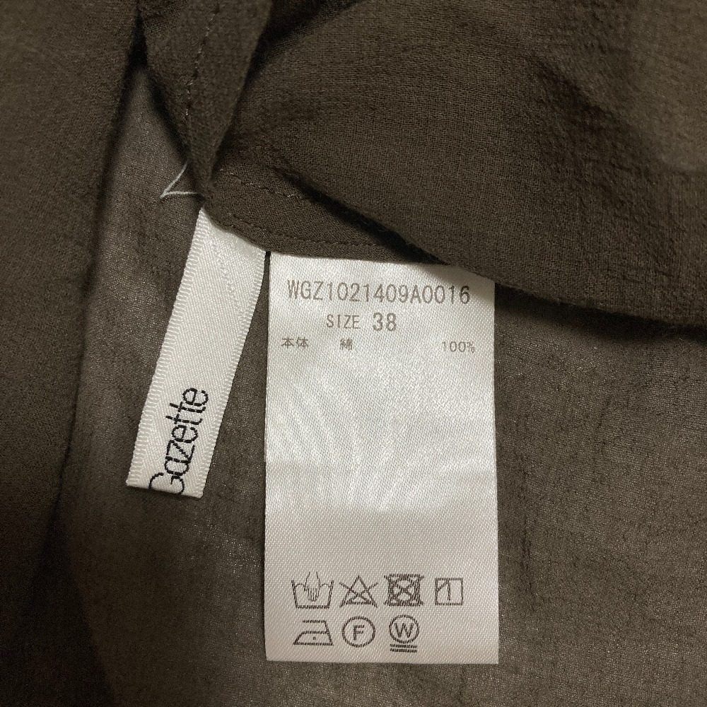 ウィムガゼット ノースリーブ2wayロングワンピース