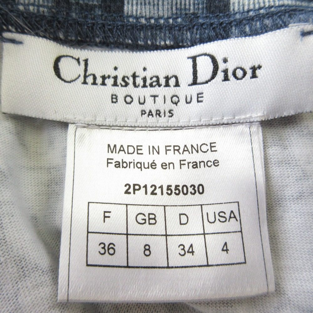 クリスチャンディオール トロッター柄ノースリーブTシャツ