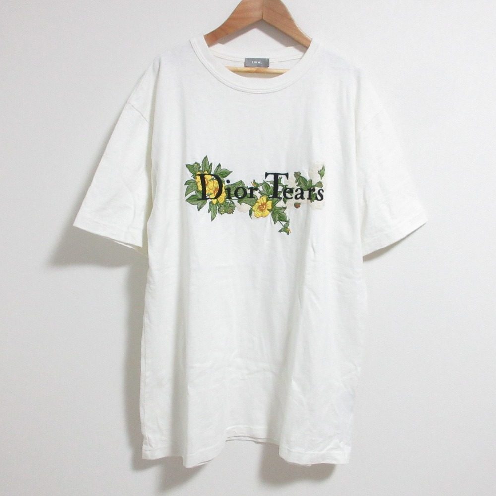 ディオールオム Denim Tears エンブロイダリーTシャツ