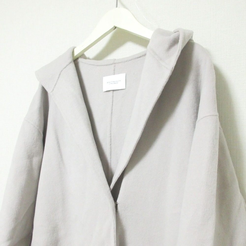 BEAUTY&YOUTH UNITED ARROWS フーデッド ミドル コート