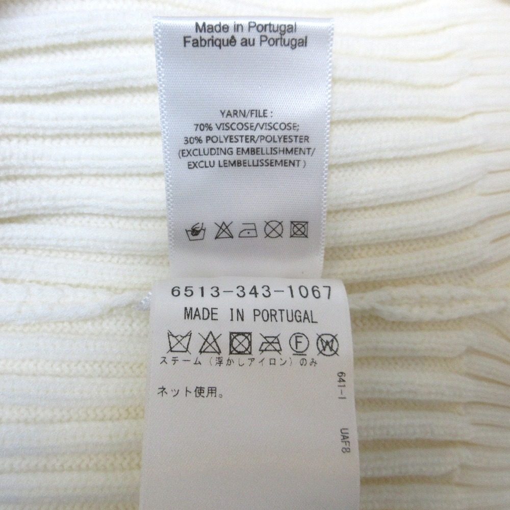 シモーネ ロシャ パール タートルネック セーター