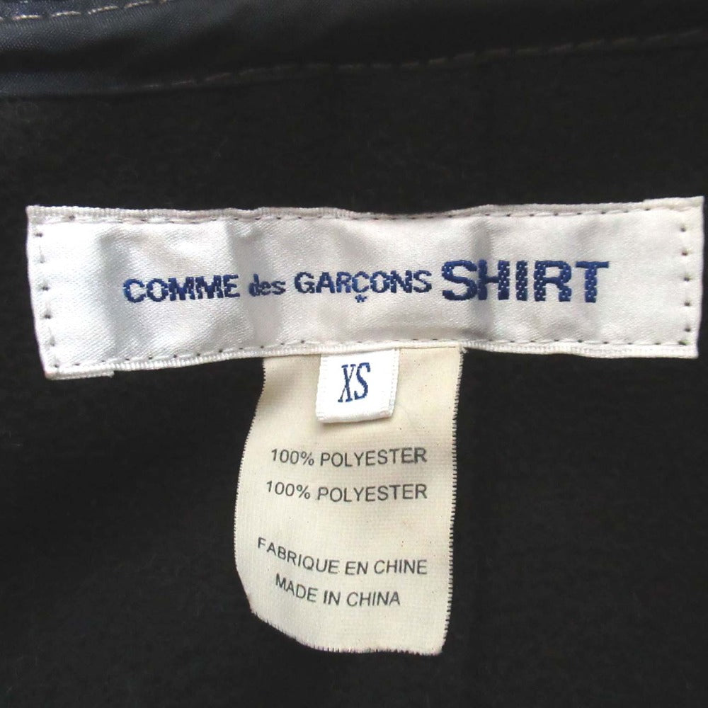 コム デ ギャルソン シャツ プルオーバー ポンチョ コート