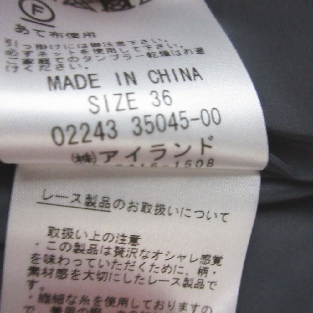 GRACE CONTINENTAL コード レブロデリー レース ドレス