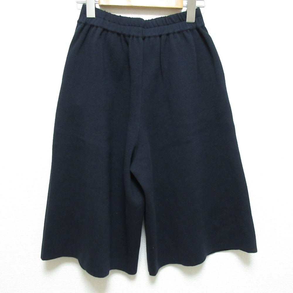 DEMY BY DEMYLEE ニットワイドクロップドパンツ