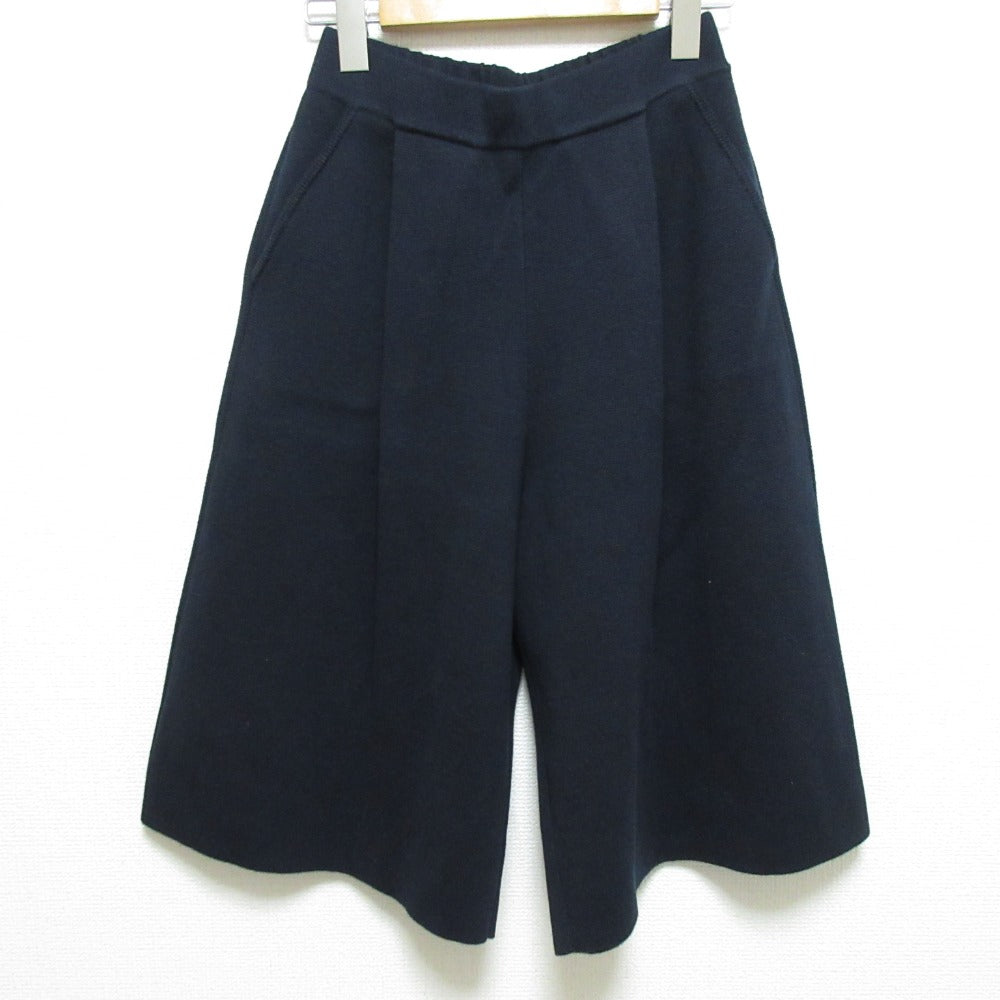 DEMY BY DEMYLEE ニットワイドクロップドパンツ