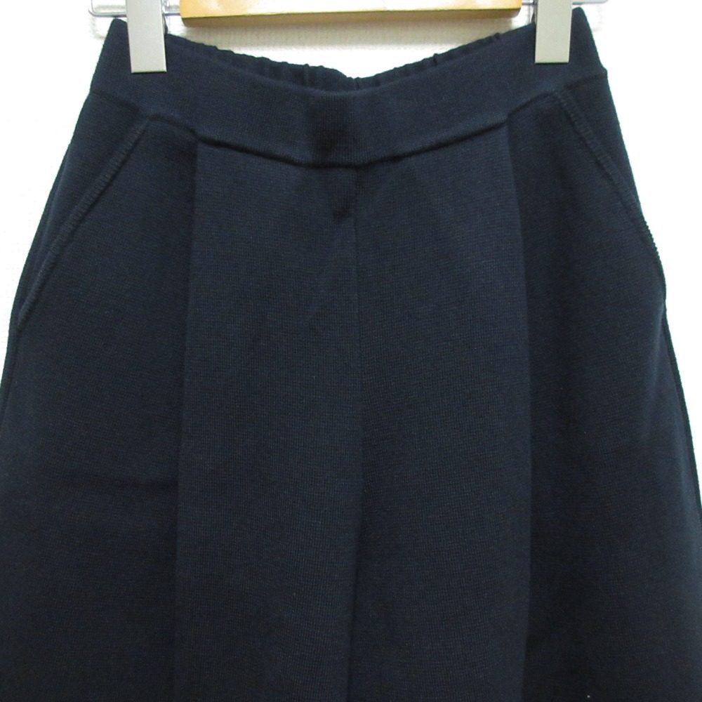 DEMY BY DEMYLEE ニットワイドクロップドパンツ