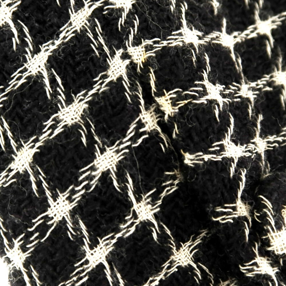 ヴェルサーチ ジーンズ ウール チェック ジャケット