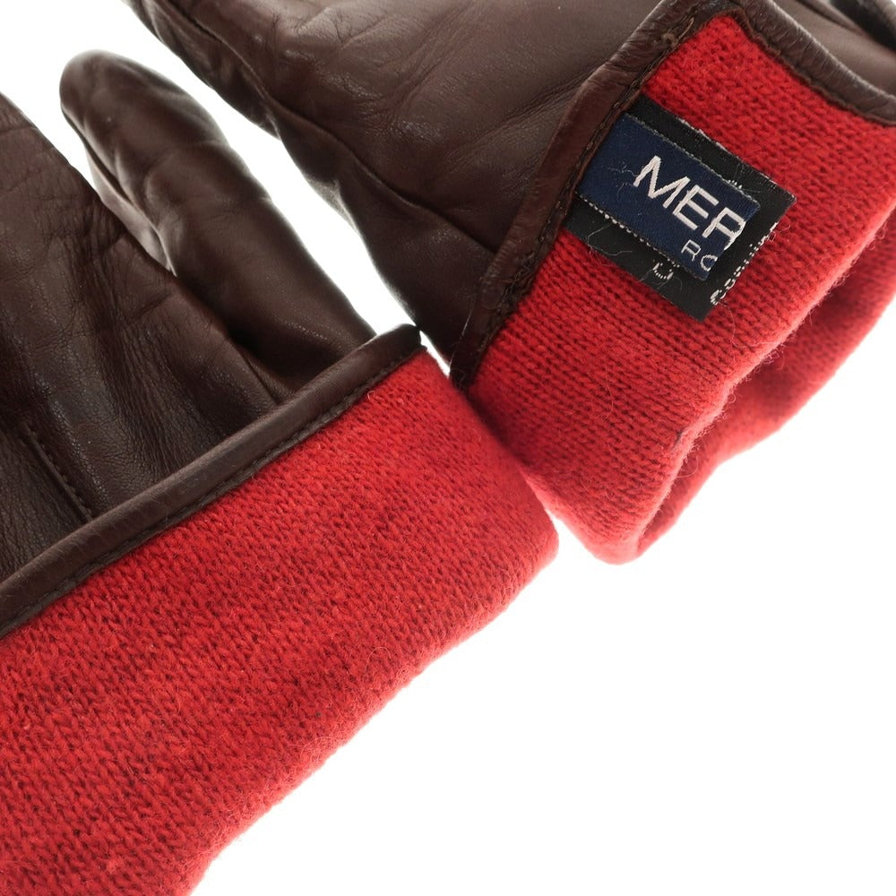 メローラ スエード カシミア ライニング グローブ