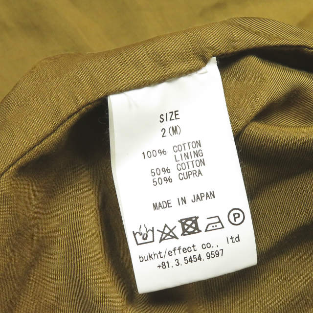 bukht ジップ ブルゾン ジャケット BV-96515