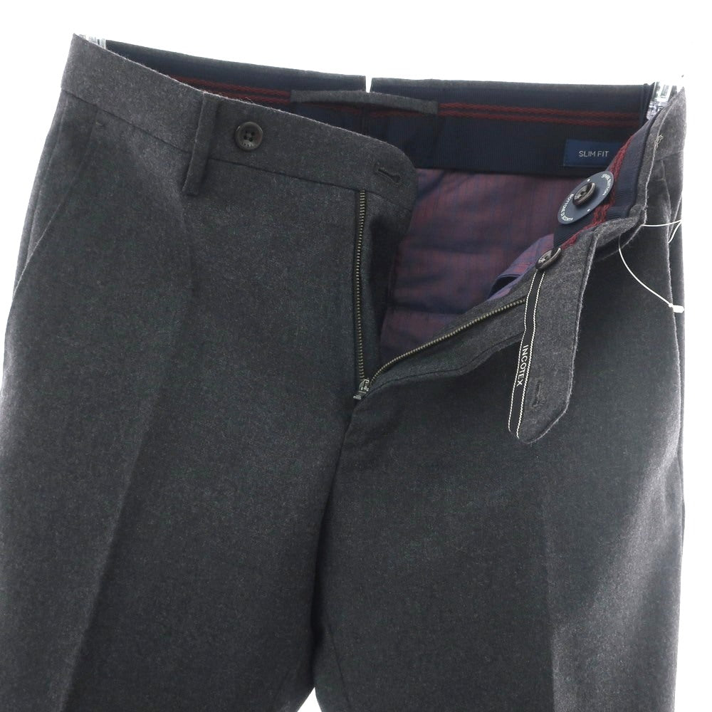 インコテックス スーパー 100's ウール ドレス スラックス