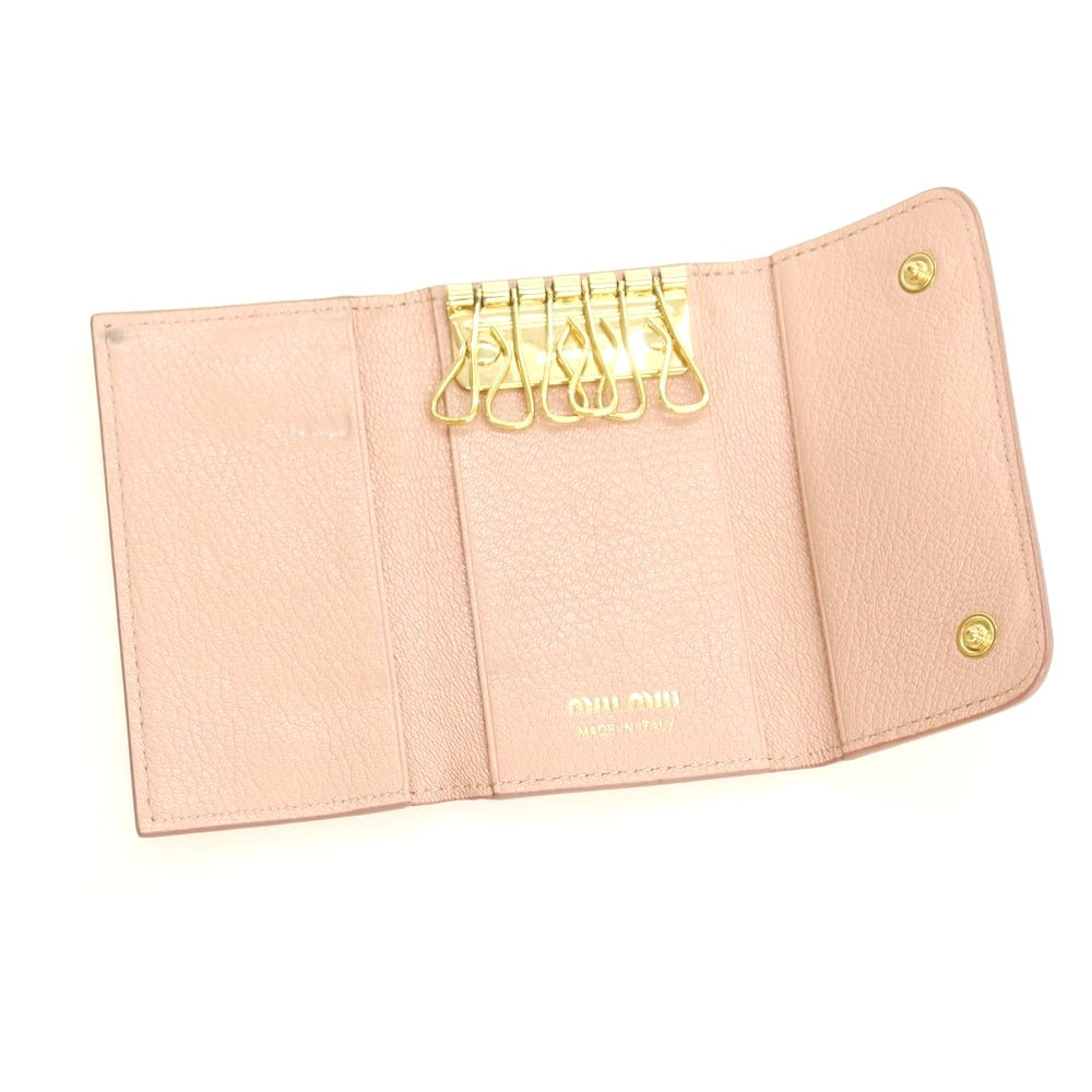 ミュウ ミュウ レザー キー ケース