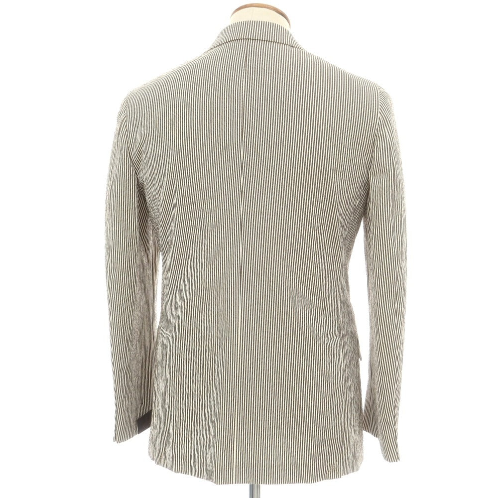 ジャン フランコ ボメッザドリ ストライプ ジャケット