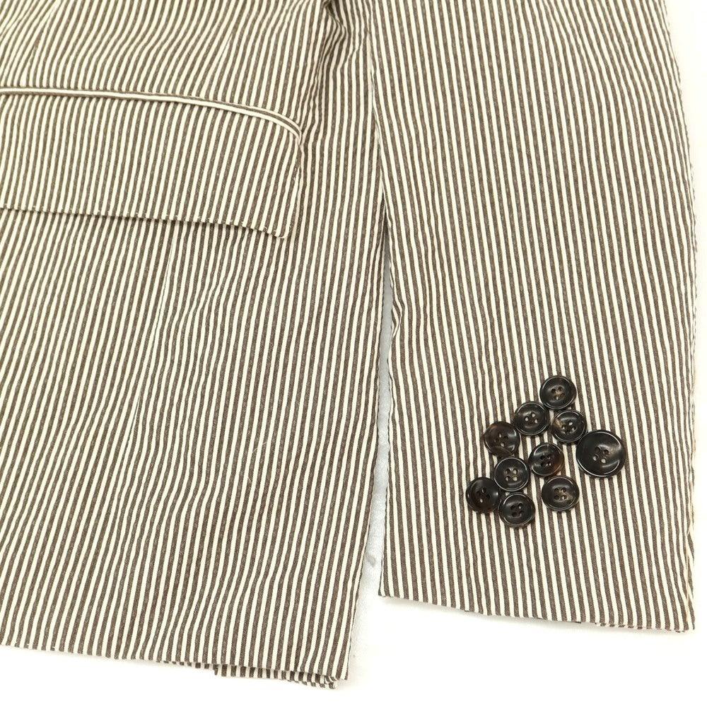 ジャン フランコ ボメッザドリ ストライプ ジャケット