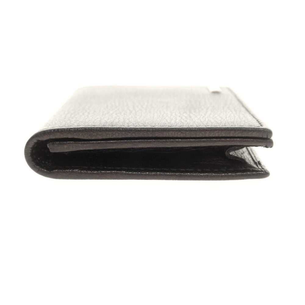 エルメネジルド ゼニア レザー カード ケース