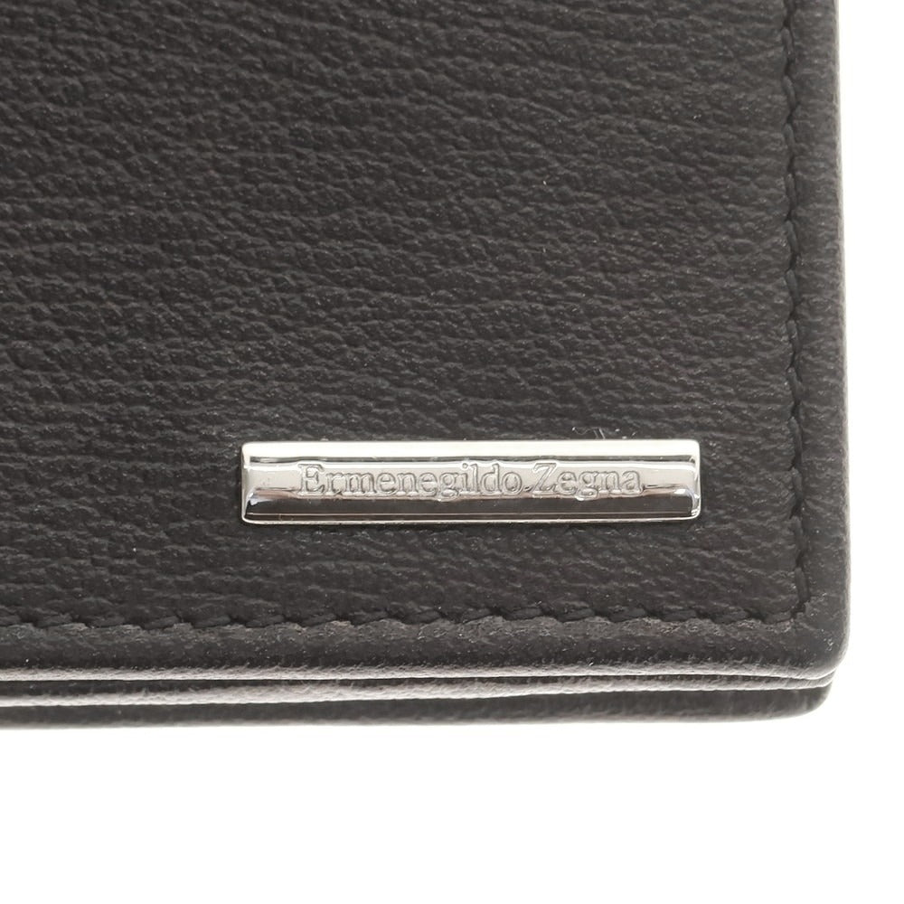 エルメネジルド ゼニア レザー カード ケース