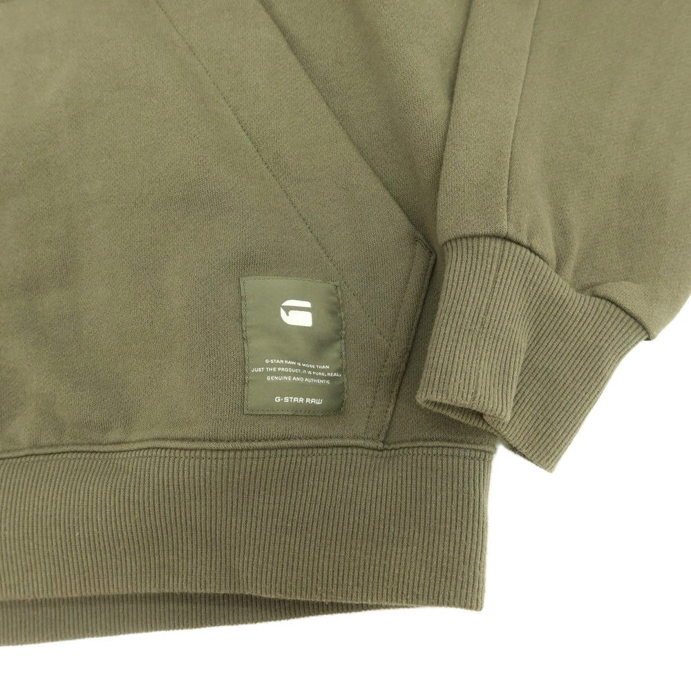 ジースターロウ コットンポリエステル スウェットプルオーバー