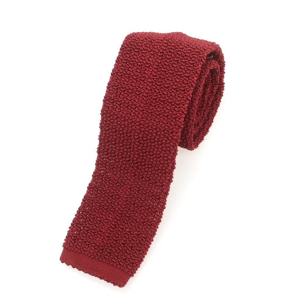 アスコット シルク ニット タイ