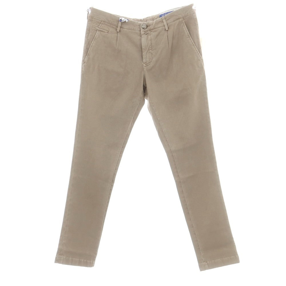 ヤコブコーエン BOBBY II ストレッチコットン カジュアルスラックスパンツ