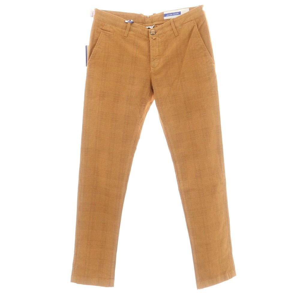 ヤコブコーエン BOBBY ストレッチコットン カジュアルスラックスパンツ