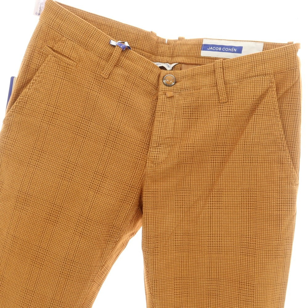 ヤコブコーエン BOBBY ストレッチコットン カジュアルスラックスパンツ