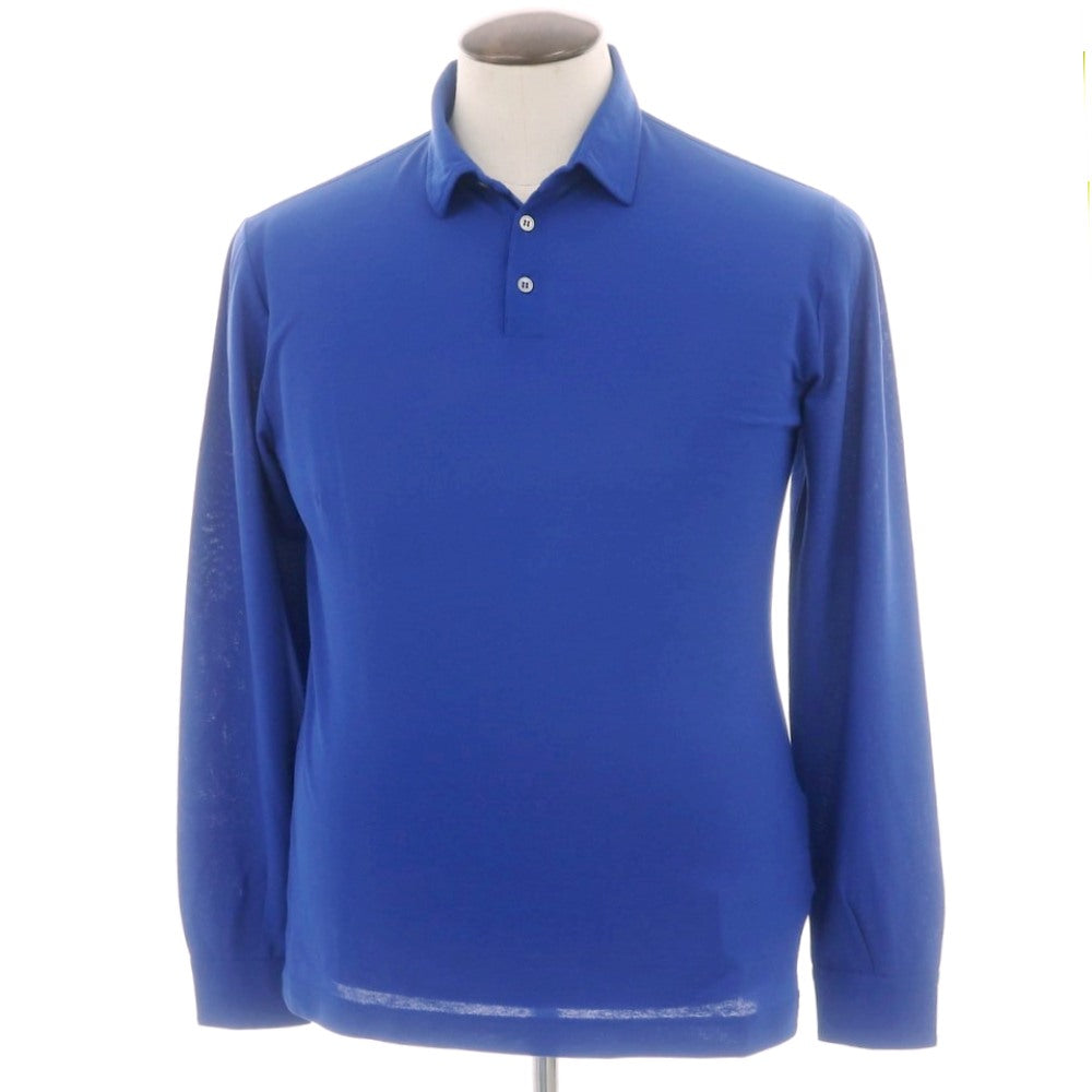 ザノーネ アイスコットン 長袖ポロシャツ コットン 長袖ポロシャツ