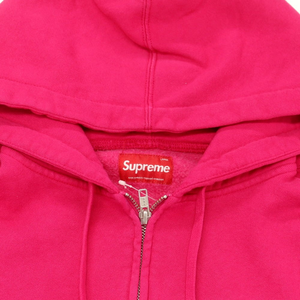シュプリーム Small Box Zip Up Hooded Sweatshirt コットン ポリエステル パーカー