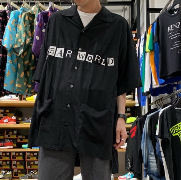 Danke Schon DEAR WORLD シャツ レーヨン シャツ