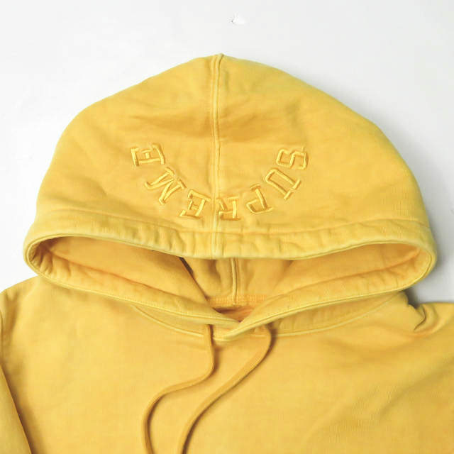 Supreme オーバーダイ フーディ S イエロー