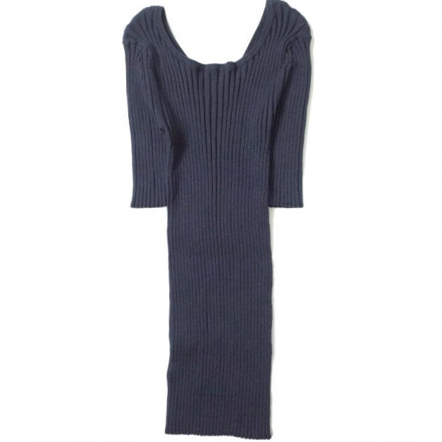 6ROKUビューティー&ユースユナイテッドアローズ RIB SHORT SLEEVE KNIT ニットトップス