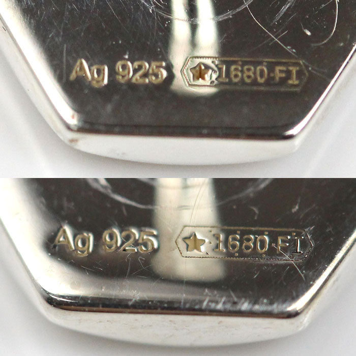 グッチ トレードマーク シルバー 925 スタッド ピアス