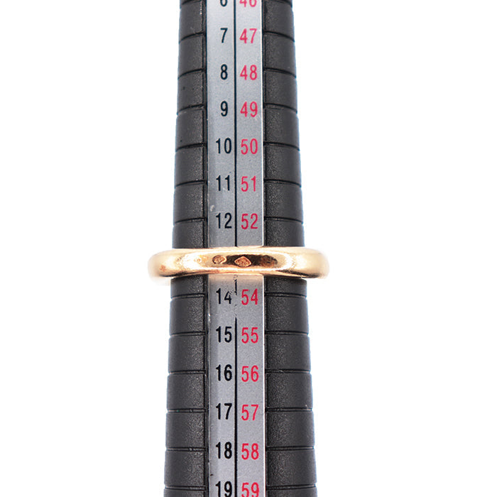 カルティエ エリプス Au750 ルビーリング 13号
