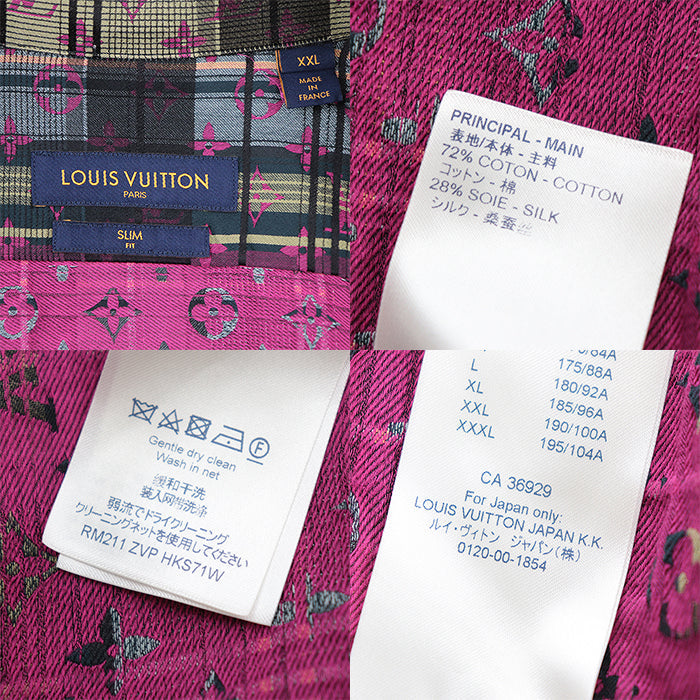 ルイヴィトン モノグラム シャツ XXL