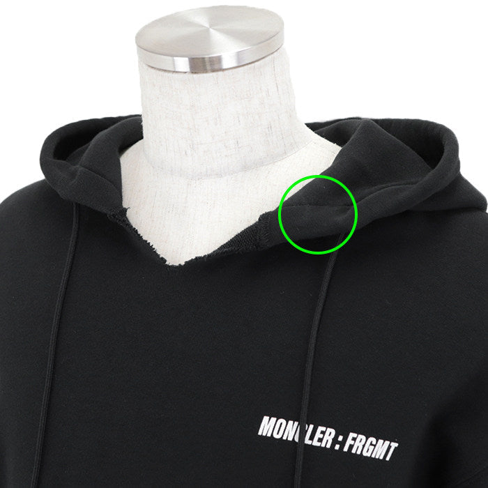 モンクレールジーニアス MAGLIA C CAPPUCCIO コットンスウェット