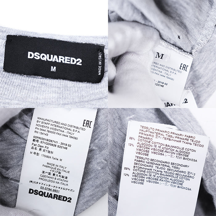 Dsquared2 MOUNTAIN CREW コットン Tシャツ