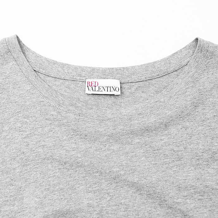 レッド ヴァレンティノ Tシャツ コットン トップ
