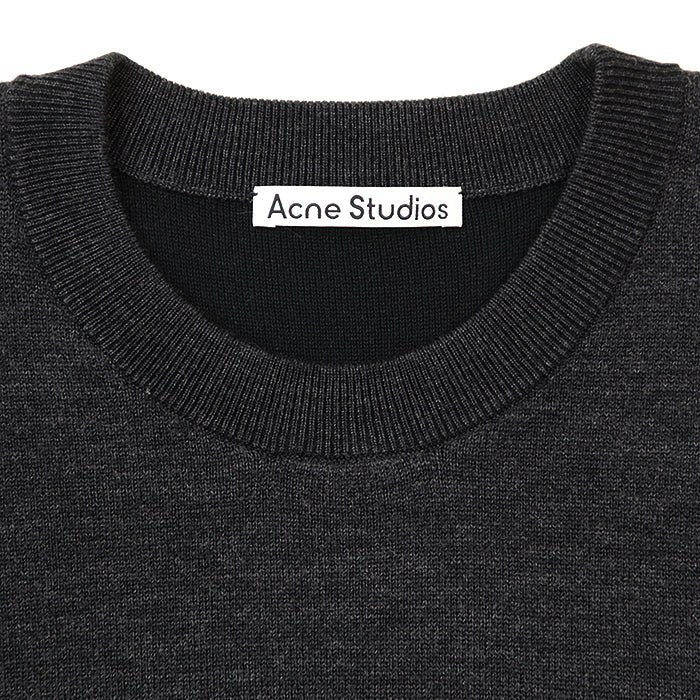 アクネストゥディオズ 刺繍 ウール ブレンド セーター