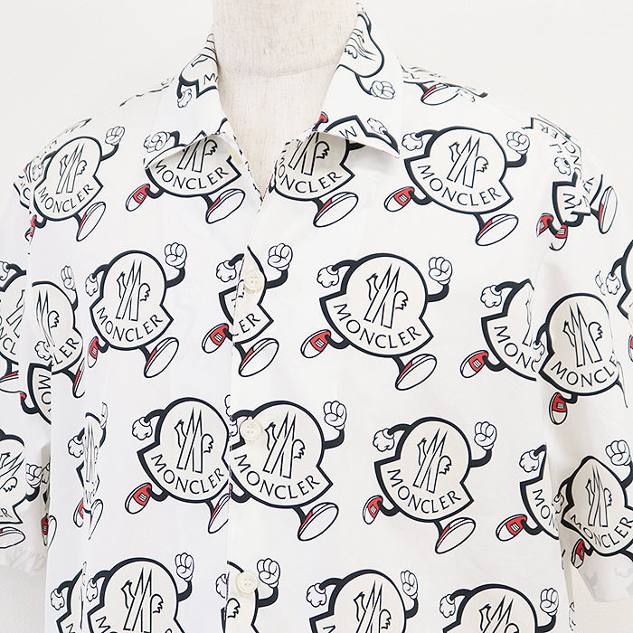 Moncler CAMICIA コットン 半袖 シャツ