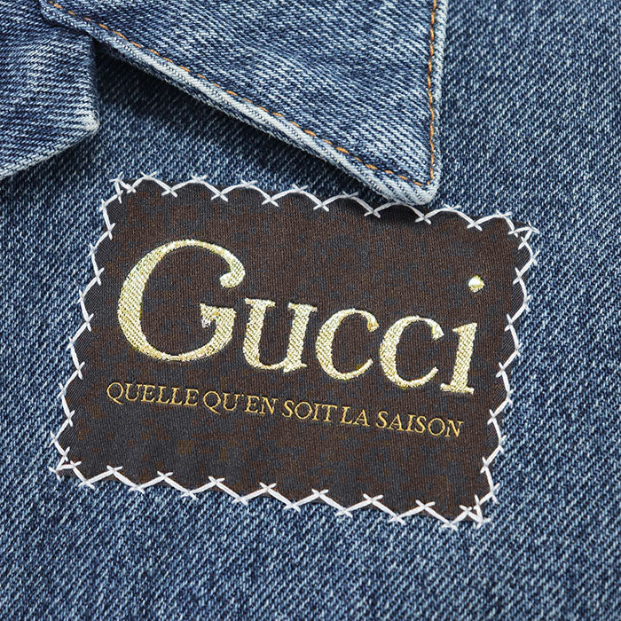 グッチ QUELLE QU'EN SOIT LA SAISON デニムジャケット