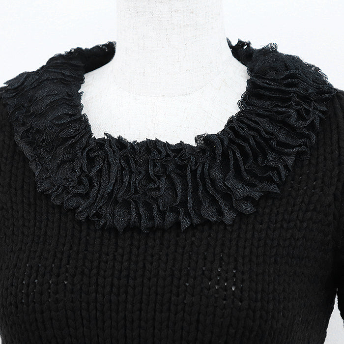 シャネル 08A P34482 カシミア ニット ドレス