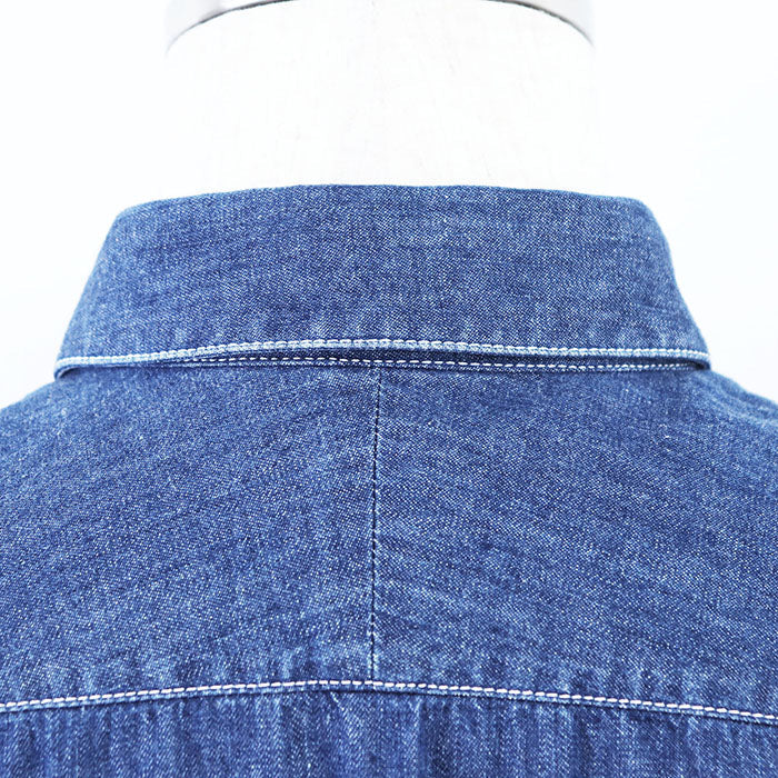 エルメス シャツ コットン ラム レザー シャツ