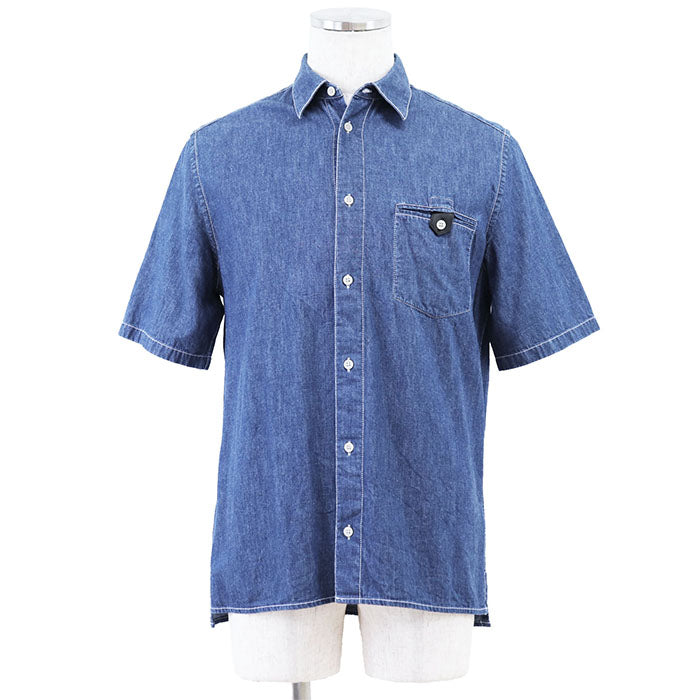 エルメス シャツ コットン ラム レザー シャツ