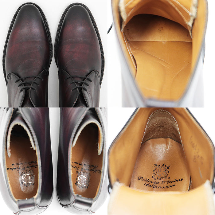 Bettanin&Venturi チャッカ ブーツ レザー