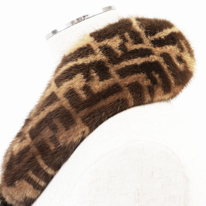 フェンディ FENDI ROMA マキシラッピー シルクスカーフ