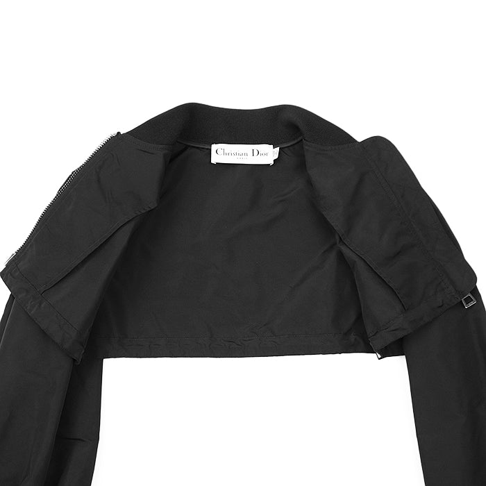クリスチャン ディオール ボンバー ジャケット シルク