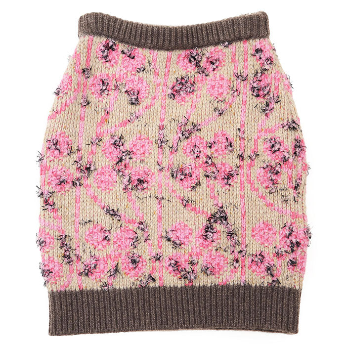 シャネル P73897 カシミヤ バージン ウール スカート