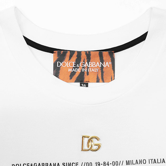 ドルチェ&ガッバーナ DG ロゴ Tシャツ コットン トップ