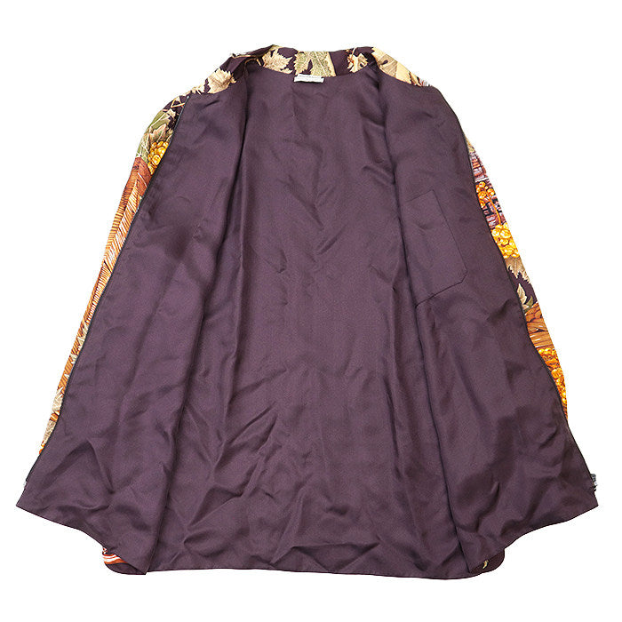 エルメス Cave Vin シルクジャケット