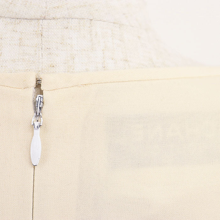 シャネル BOUTIQUE ウール シルク 2way ドレス ジャケット セット