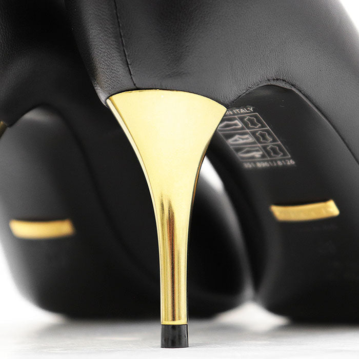 グッチ NAPPA CHARLOTTE NERO レザーパンプス